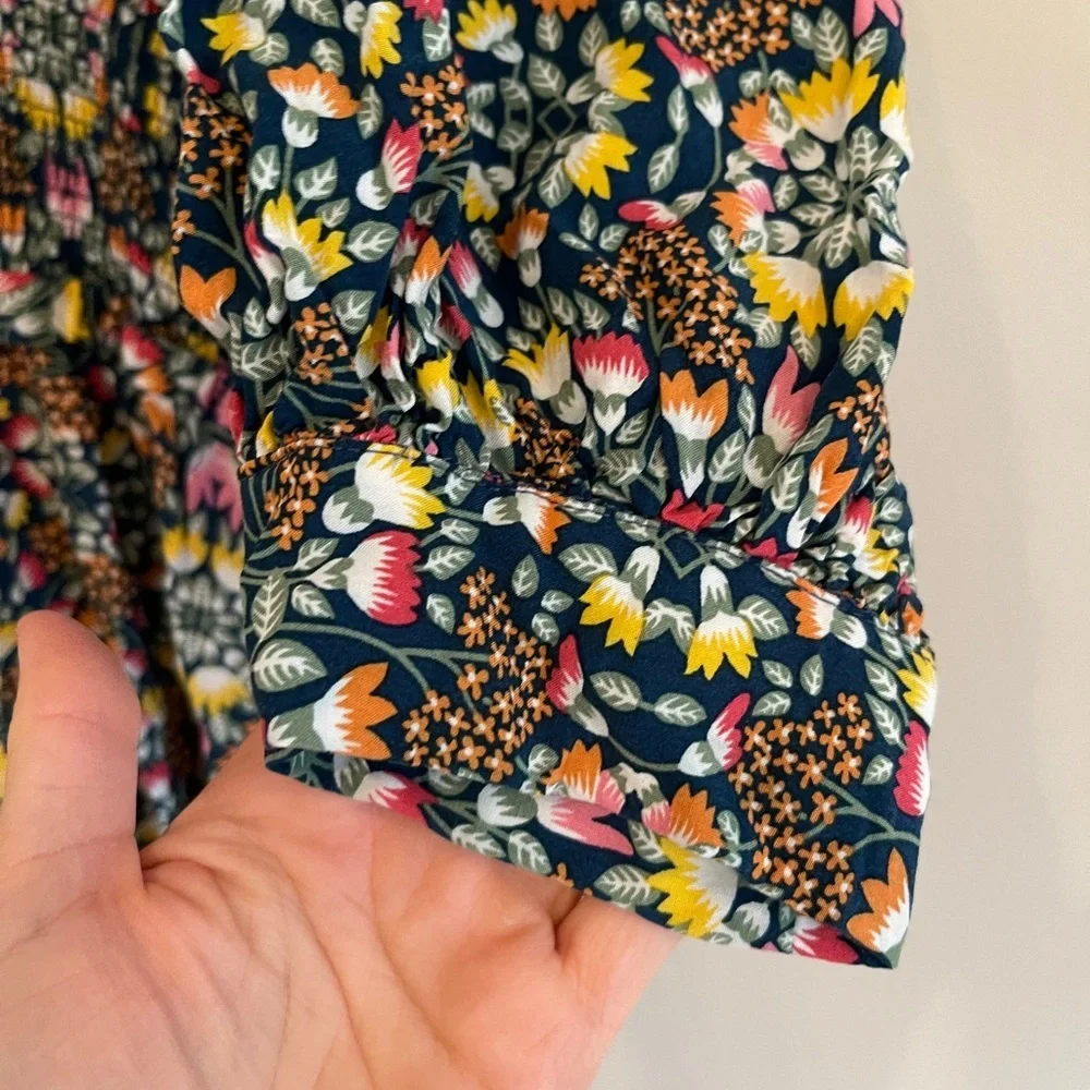 NWOT Anthropologie Evie long floral dress size small - Picture 6 of 6